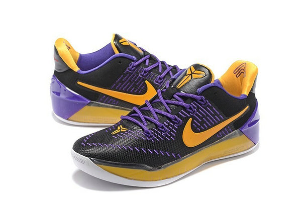 Nike Kobe AD Black Purple Yellow Basketball Shoes